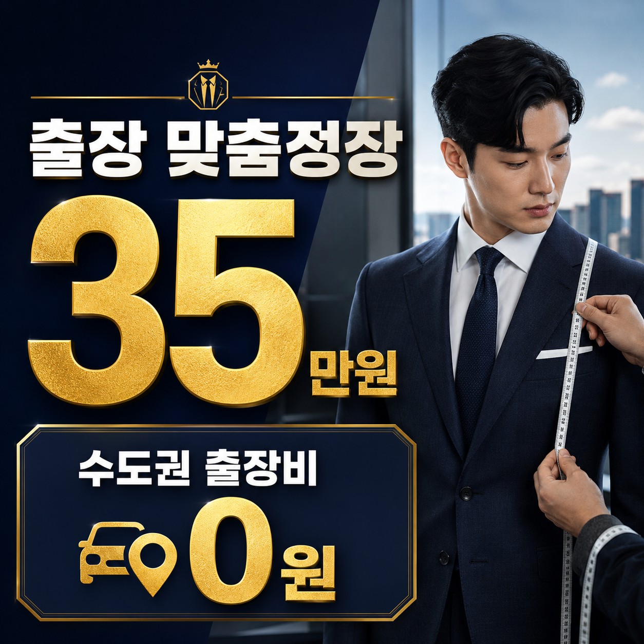 연수구 맞춤정장 출장 맞춤정장 장인 직접 방문